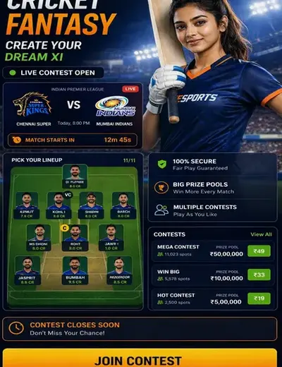 Hero11 (hero11) fantasy cricket & matchday visual 3